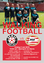 Walking voetbal RKMSV vs PSV